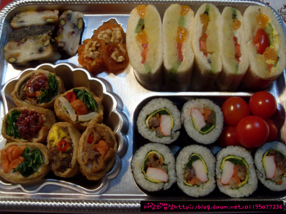 설차례음식활용! 꽉막힌 귀경길 차안에서 먹는 든든한 도시락