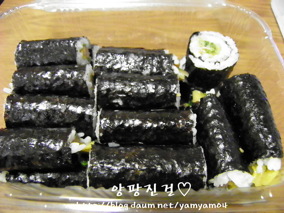 귀요미의 종결! 꼬마김밥 싸들고 소풍가자~