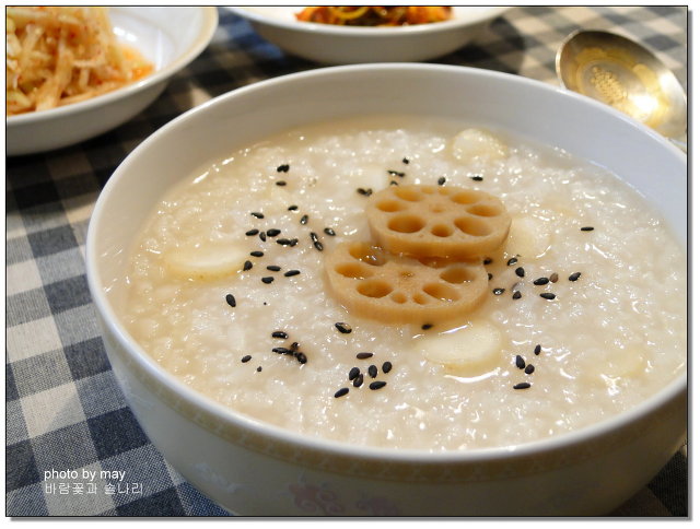 수삼연근죽