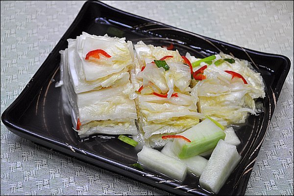 짜릿한 여름용 백김치