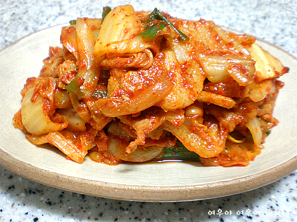 완전 초간단 김치삼겹 두루치기 만드는법^^