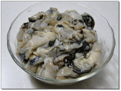 고향의 맛~ 구운 떡으로 만든 굴떡국