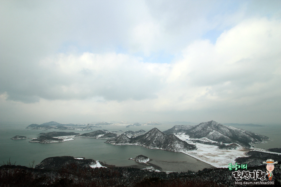 고군산군도의 겨울풍경