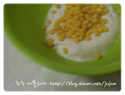 노버터 옥수수 식빵 만들기~ (손반죽 동영상)