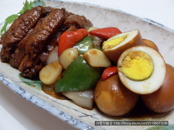 편식쟁이 아이도 반한 밑반찬! 부드러운 닭날개장조림>_