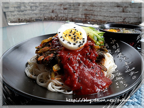 간단한 점심 메뉴로 딱인~ 열무 비빔 국수 ~~