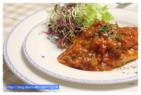폭찹....야들야들한 돼지고기, 새콤달콤한 소스