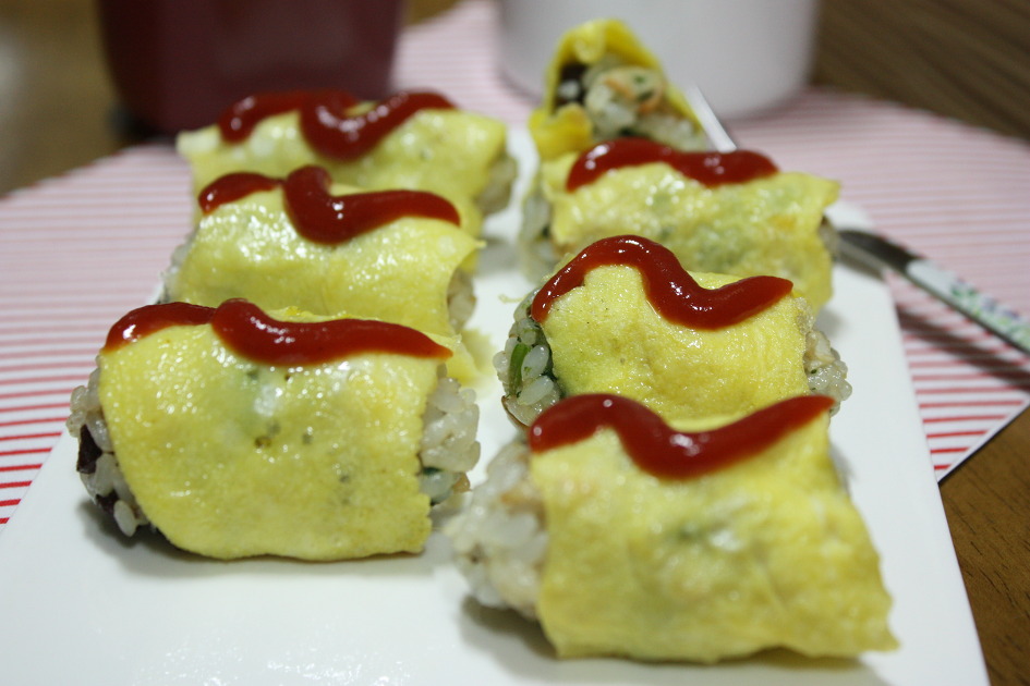 돌돌말이김밥 이미지