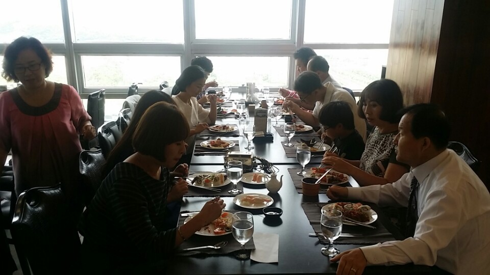아버지 팔순생신날 오찬