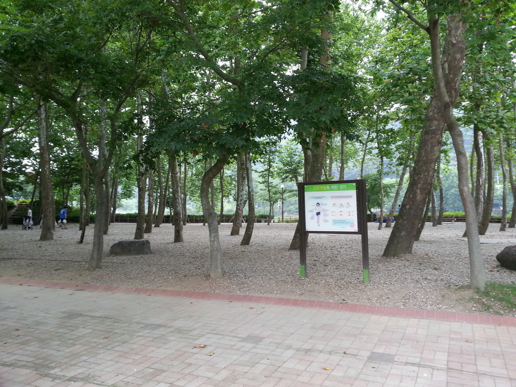 광주의 뚝섬 송산유원지를 가다