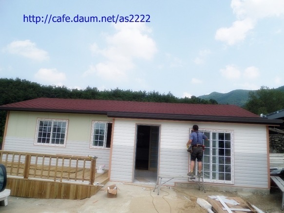 조립식농가주택23평시공사진..(경남,합천군)