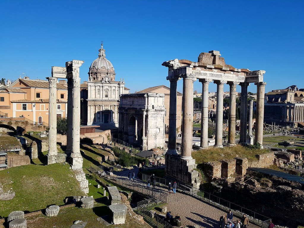 로마 시청,포로 로마노(포럼), 신들의 언덕