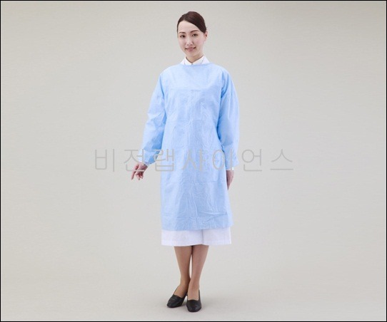 일회용방호앞치마 ,ISOLATION SLEEVE APRON DISPOSABLE