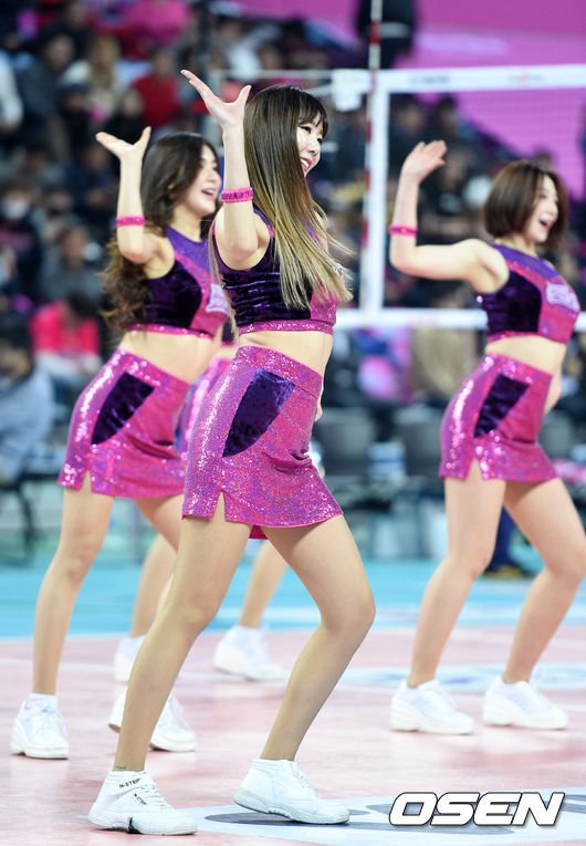 흥국생명 치어리더 