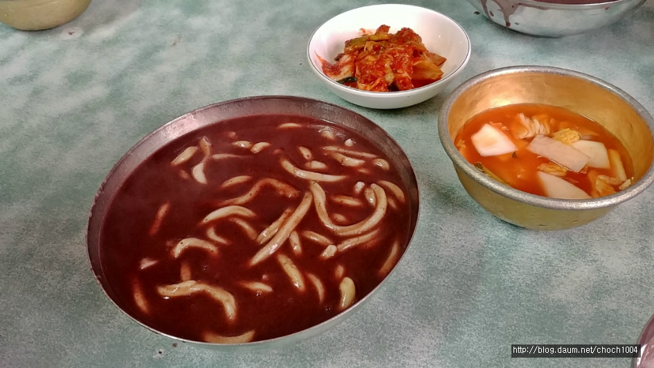 뜨끈한 팥죽과 새알죽... 이게 남도의 맛