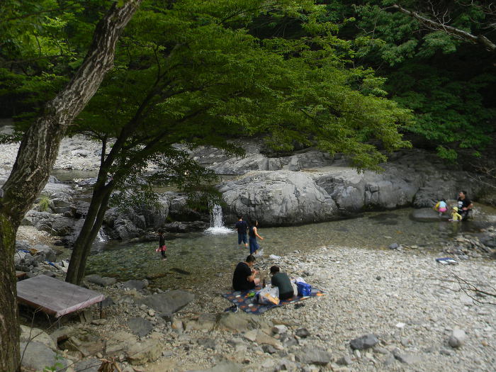 양산 내원사계곡과 산령각, 700여년 묵은 소나무