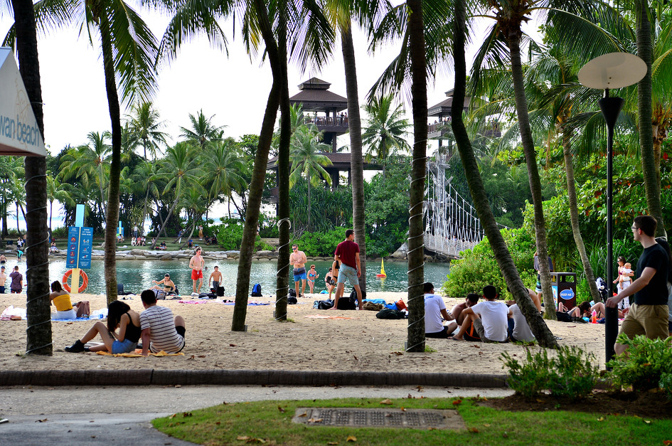 아시아 대륙의 최남단이라는 팔라완 비치 Palawan Beach~
