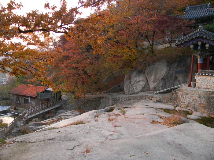 만추에 잠긴 북악산 백사실계곡 (백석동천, 백사폭포)