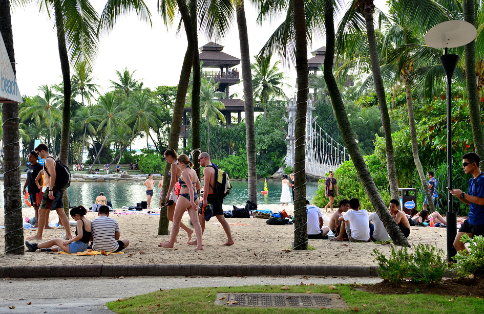 아시아 대륙의 최남단이라는 팔라완 비치 Palawan Beach~